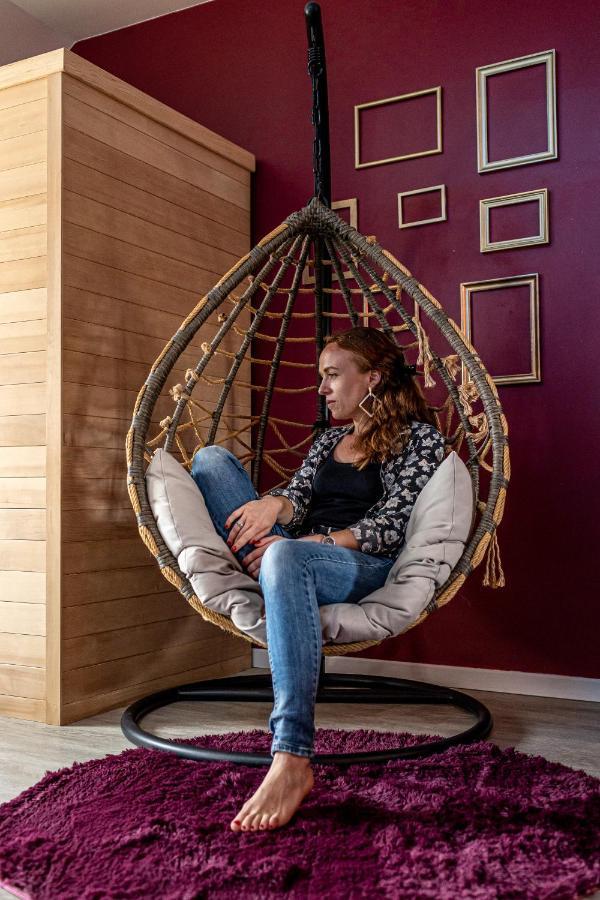 Suite L'Echappee: Romantic Spa Retreat with Private Sauna Pezarches Exterior photo